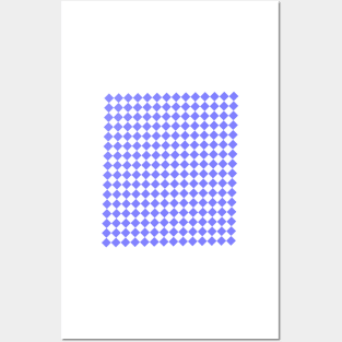 Beautiful blue   squares Posters and Art